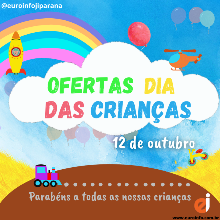 Ofertas de dia das crianças